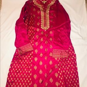 Hot Pink Indian Tunic